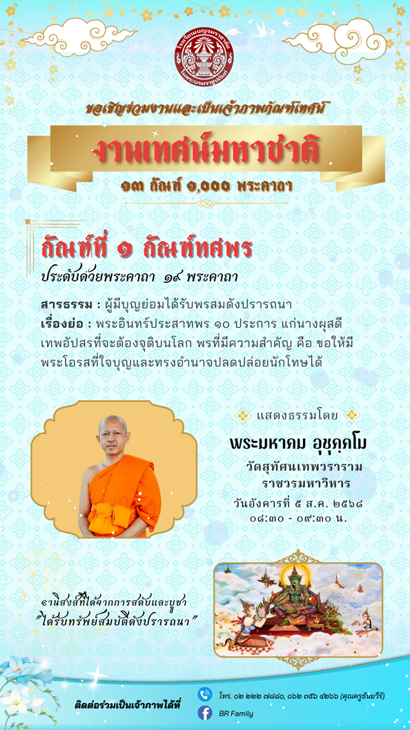 กณฑท ๑ กณฑทศพร